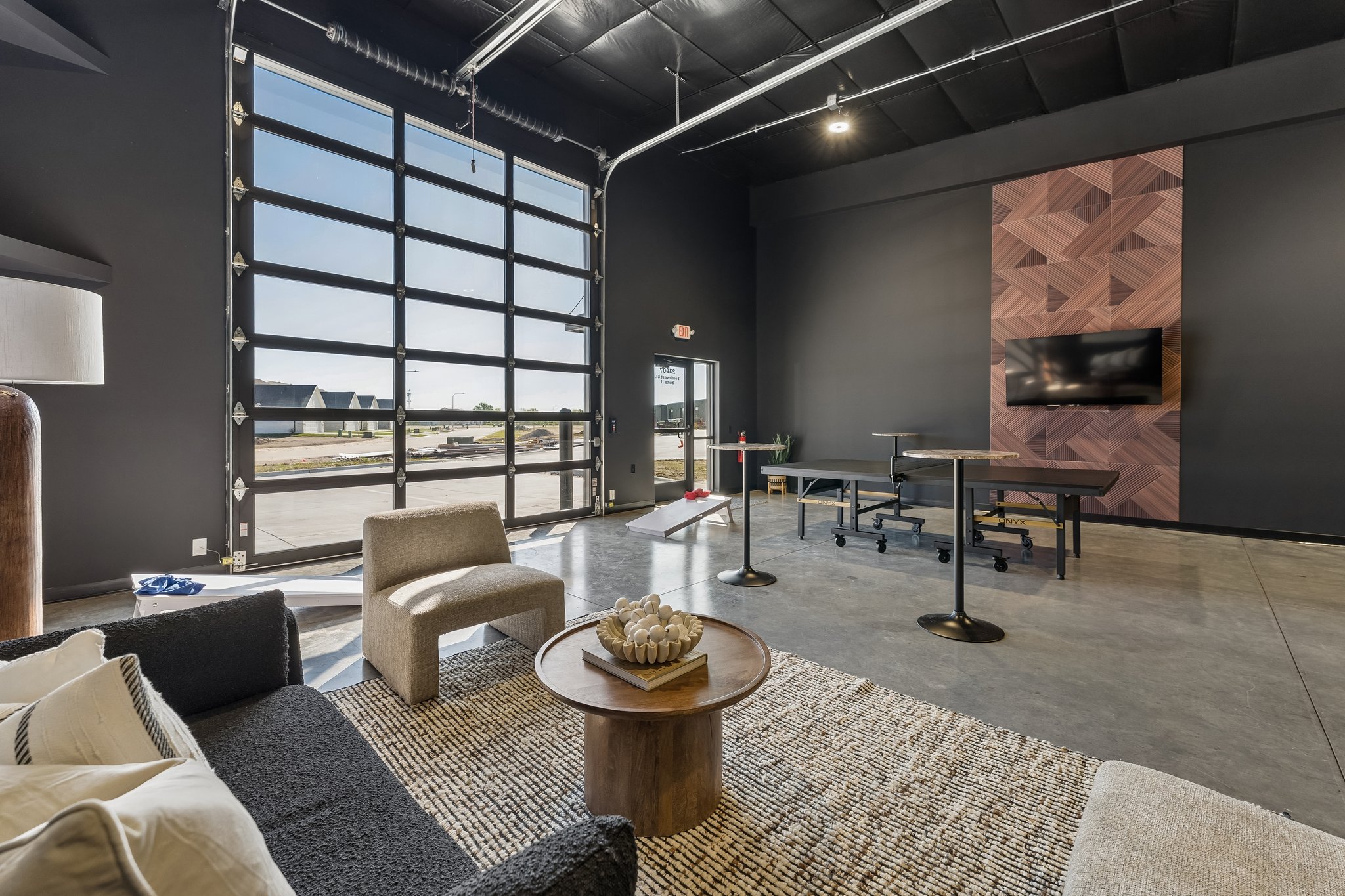 Iron and Glass venue interior