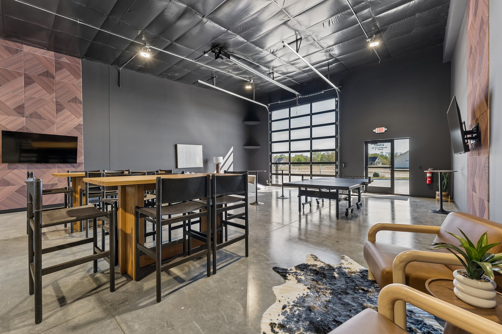 Iron and Glass gathering space